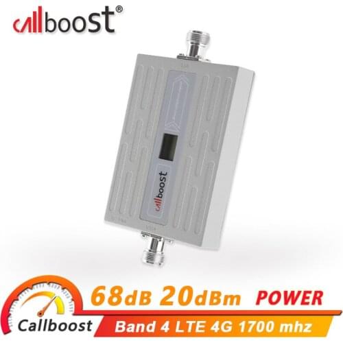 Callboost 4g amplifier 1700 AWS 4g signal booster mobile cellular amplifier 4g antenna kit band 4 phone repeater signal antenna
