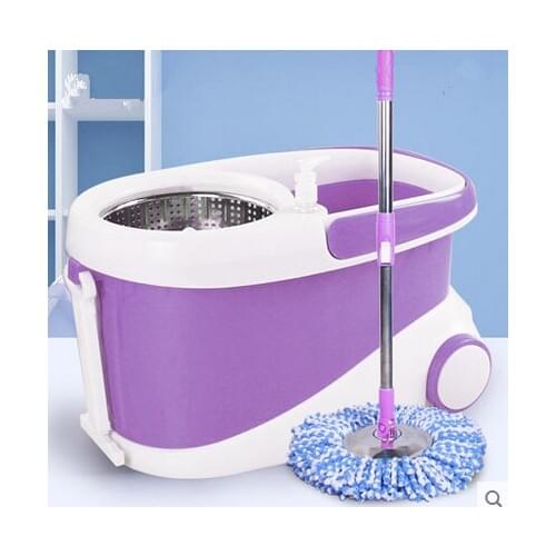 Double drive rotary mop bucket rotary mop bucket household hand dry mop