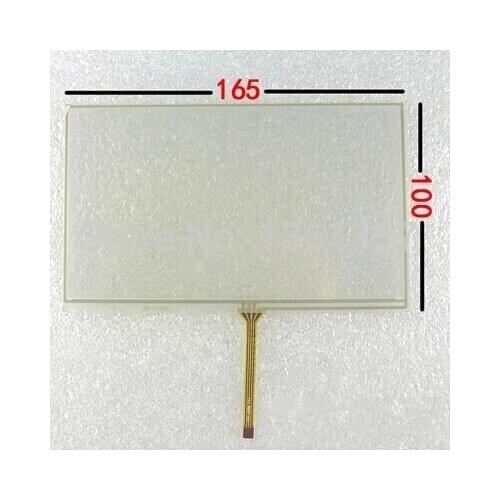 10pcs/lot New original handwritten 7 inch car DVD navigation GPS touch screen panel free shipping