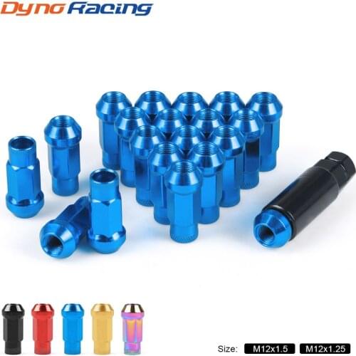 20PCS M12 X 1.5 M12 X 1.25 Wheel Lug Nuts 47mm Iron Racing Lock Lug Wheel Nuts Screw