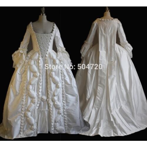 Tailored! purple Duchess Queen Marie Antoinette Period Masquerade Theatre Civil war Gown dress HL-289