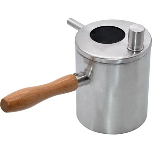 Wax Melter Candle Melting Pot Beeswax Melting Pot Stainless Steel Pouring Pot Beekeeping Tool Wax Candle Beekeeping Tool