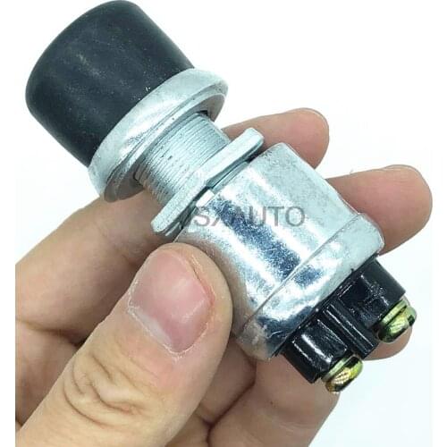 JK260 one-key start switch waterproof button start ignition horn modified gasoline truck diesel generator Quality accessories