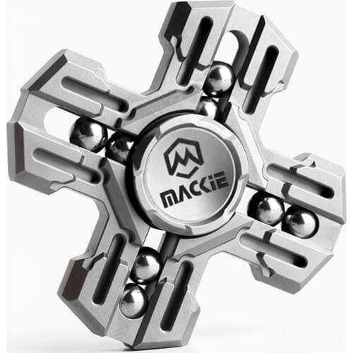 Titanium Four-leaf Fingertip Gyro EDC Rotation Between Fingers