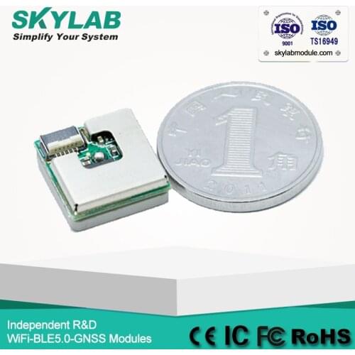 SKYLAB SKM56A smallest front-end precise multi GNSS timing compass receiver positioning modules with antenna