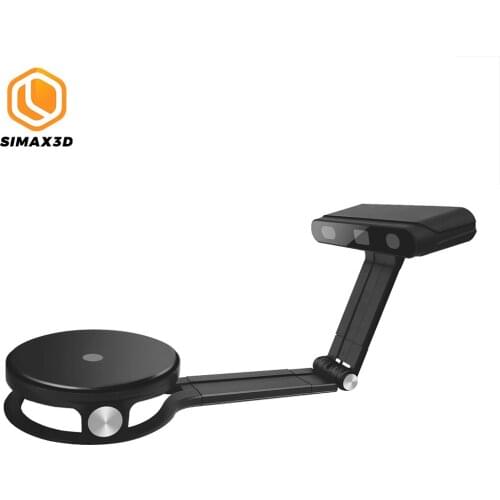 SIMAX3D Desktop 3D Scanner Light Color with Turntable 0.1 mm Accuracy 6s Scan Speed Fixed/Auto Scan Mode Full Color 3D Scanner
