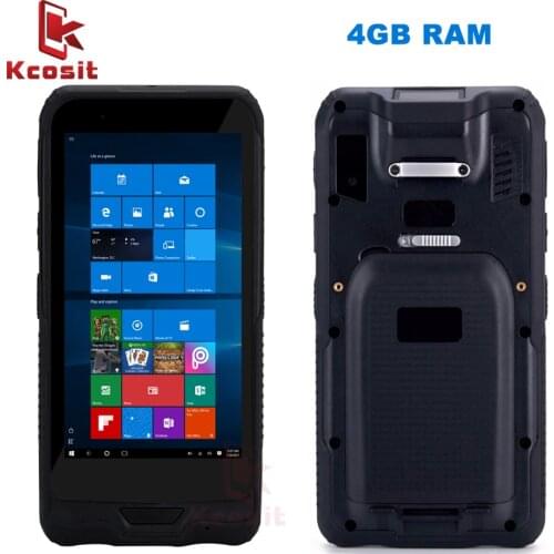 Original K72H Windows 10 1D 2D Barcode Scanner Reader 6" 4GB RAM Wireless Mobile Data Collector Rugged Tablet PC Bluetooth NFC