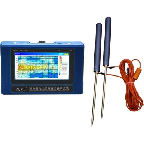 High Accuracy!PQWT-TC500 Underground water detector for 500 meter for borehole drilling water detector