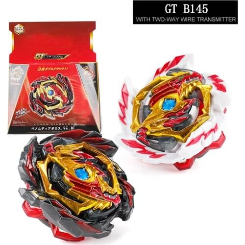 2 in 1 Beybleyd GT Burst Metal Fusion Alloy Assemble Gyroscope Dragon Spinning with Ruler Launcher Toys for Children