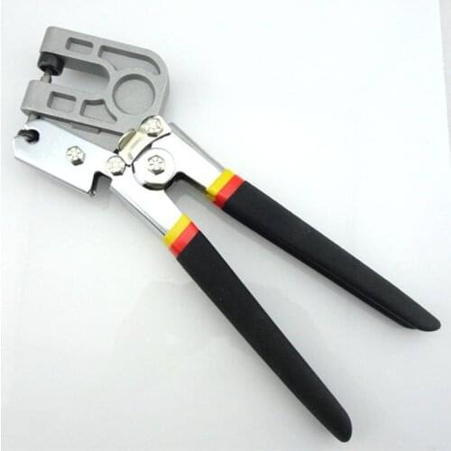 10 Inch Stud Crimper Pincer Punch Plier TPR Handle Punching Forceps Board Drywall Partition Fastener Crimping Lock
