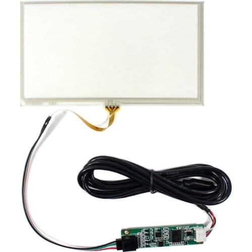 6.5inch Resistive Touch screen for 6.5inch 800x480 Lcd panel USB Controller
