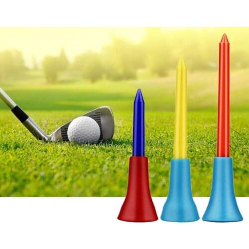 Big Cup Golf Tees for Men and Women Re-Usable Golf Tees, Sturdy, Professional, Premium, Unbreakable, Golf Tee Bag