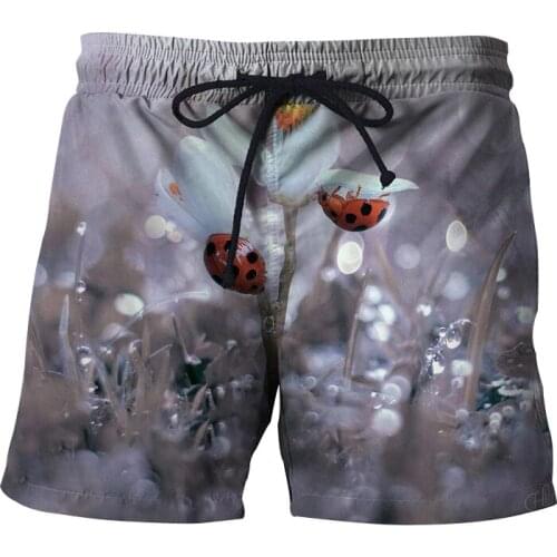 2021 Summer Mens 3D Printed Beach Shorts Running Sports Workout Shorts for Men Quick Dry Training Gym Athletic Mens Shorts