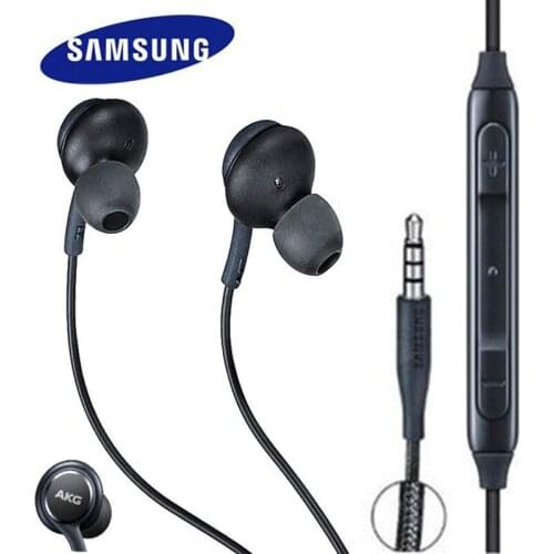 AKG Earphones Samsung S10 IG955 3.5mm In-ear Wired Mic Volume Control Headset For Galaxy S10E S9 S8 S7 S6 Plus Note 8 9 A50 A70
