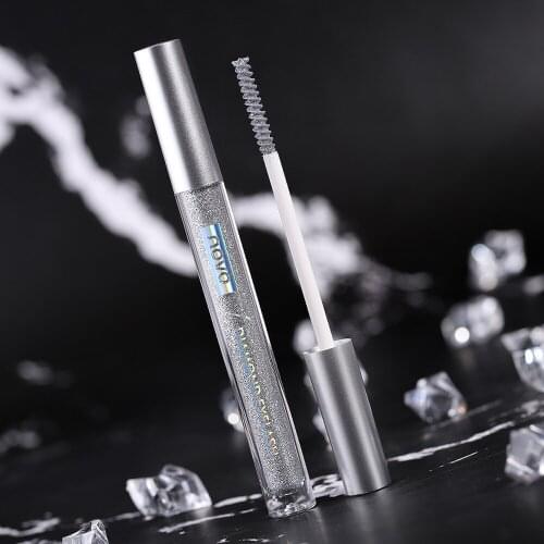 Novo New Shiny Mascara Cream Lightweight Makeup Waterproof Non-Blooming Shiny Makeup All-match Texture Moist for Beginners