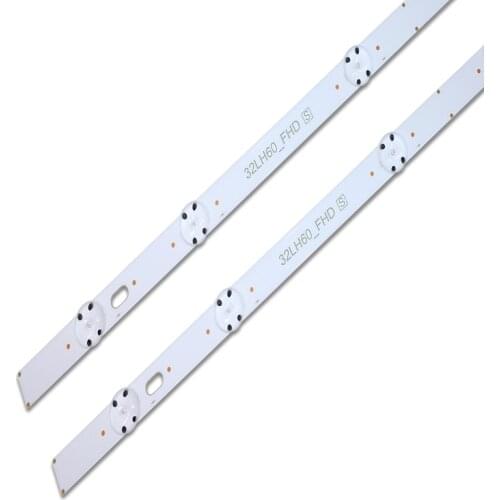 New kit 2 PCS LED blacklight strip for LG 32LH604V 32LH530V 32LH6047 32LH60_FHD_A 32LH60_FHD S L SSC_32inch_FHD NC320DUE VBDN1