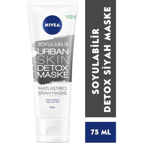 Nivea Urban Skin Detox Peel Off Black Mask 75 ml