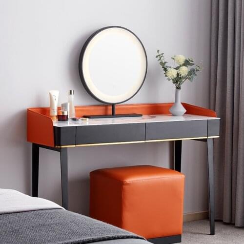 Nordic Italian luxury minimalist modern simple 0.9m 1.2m household dressing table