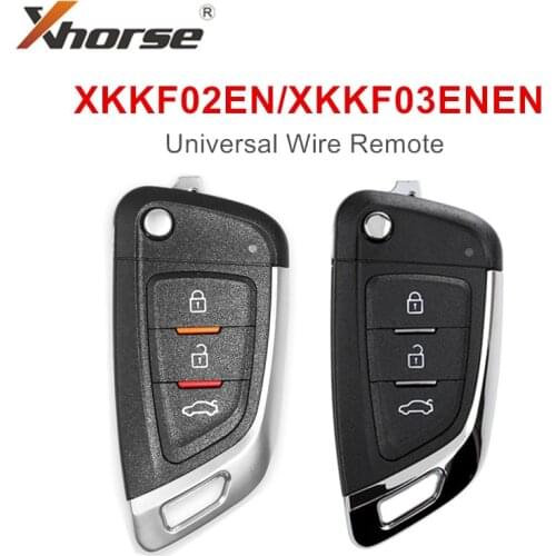 Xhorse 3 Buttons XKKF02EN XKKF03EN Universal VVDI Wire Remote Key Fob Knife Style for BMW for VVDI Key Tool VVDI2