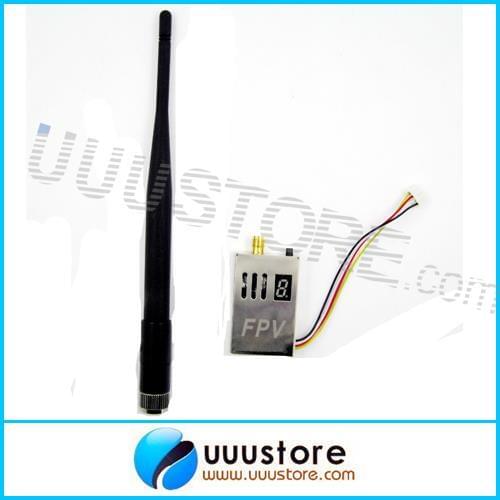 Long Range FPV Video Transmitter 1.2Ghz 1000mW 4 CH Wireless Micro Tx only (FPV-specific) Free shiping