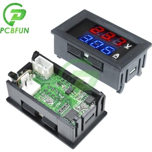 DC 100V 10A Voltmeter Ammeter Voltage Power Current Meter Tester Monitor Detector Dual Digital Volt Meter Gauge Motorcycle Car