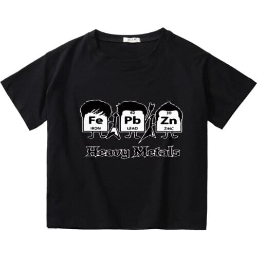 Letter Printing Women Summer Crop Tees Breathable Cotton High Quality Tops Girl O-Neck T-Shirt Kids Short Sleeve Casual Tops