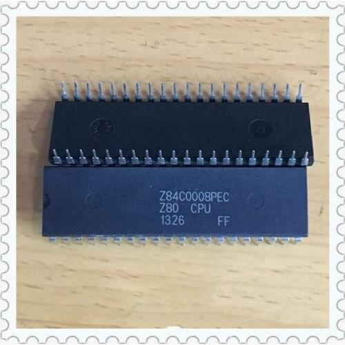 1pcs/lot Z84C0008PEC Z80 CPU DIP-40 In Stock
