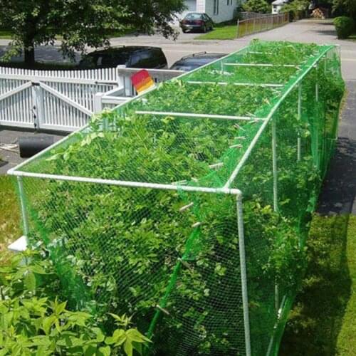 4mx10m Garden Netting With 40pcs Garden Fixing Nails And 100 Branch Straps Green Grass Seed Net Pond Covering Net Reusable Fence