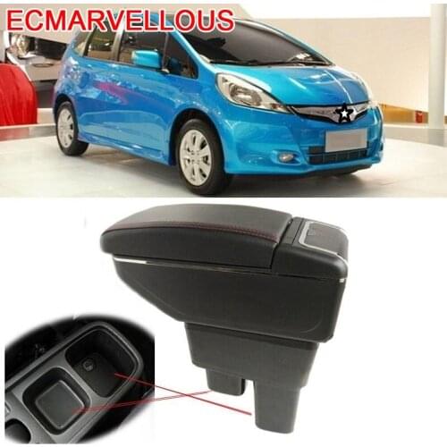 De Voiture Accessories Accesorios Coche Interior Reposabrazos Styling Car Arm Rest Armrest 2010 2011 2012 2013 FOR Honda Fit
