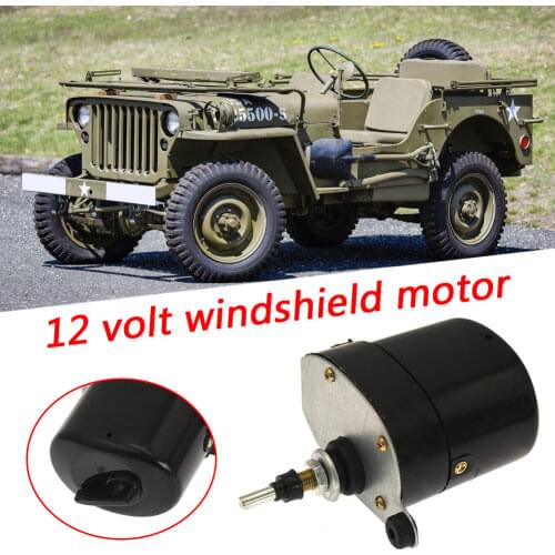 12V Car Windshield Windscreen Wiper Motor Universal for Jeep Willys Tractor RSM 868 7731000001 01287358 0390506510 Accessories
