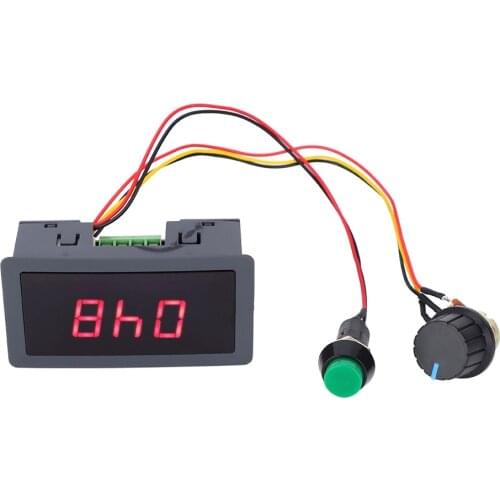 CCM5D Digital PWM DC Display Motor Governor 6V 12V 24V Adjustable Stepless Speed Controller