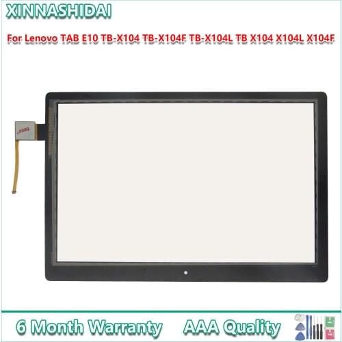 For Lenovo TAB E10 TB-X104 TB-X104F TB-X104L TB X104 X104L X104F Touch Screen Digitizer Assembly Glass Sensor Panel Replacement