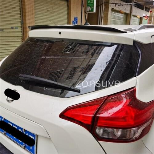Use For Nissan Kicks 2016-2019 Roof Spoiler Factory Style Rear Wing Sport Accessories Body Kit
