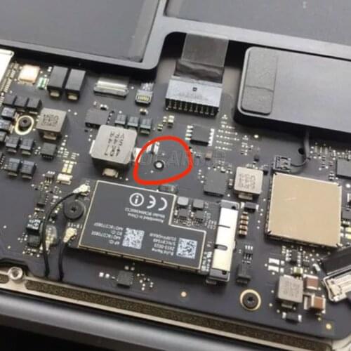 Aocarmo 10Pcs/Lot Water Damage Label Warranty Indicator Sensors Repair Waterproof Round Stickers For MacBook