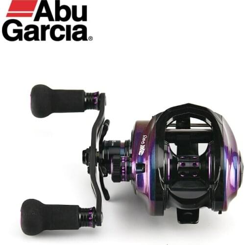 ABU GARCIA REVO 4 IKE Low Profile Baitcast Fishing reel 10+1BB 6.6:1 8.0:1 11KG Max Drag 215g Centrifugal brake Casting Reel