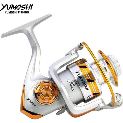 New wheels 2019 spinning reel 5.5:1 series fishing reel Spinning wheel carretilha de pesca fishing feeder Sea fishing ree