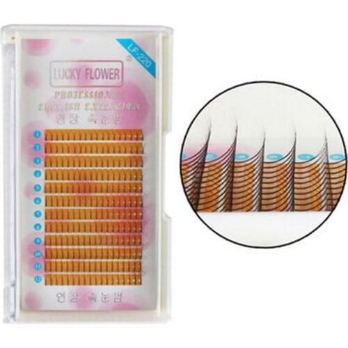 New Beauty Soft Y Style C Curl Makeup Lashes Long Black Nautral Handmade Eye Extension Tools