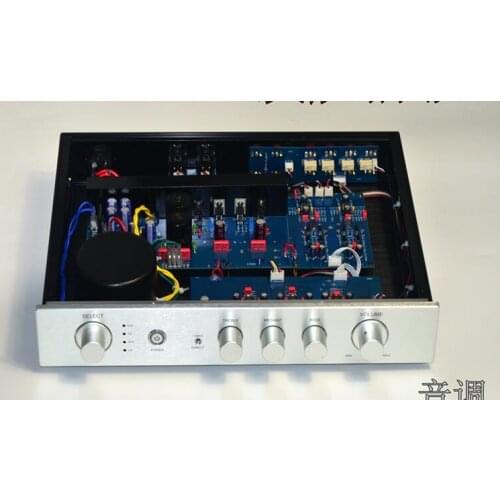 New E300 Balanced output preamplifier board OPA2604 op preamp abord with Volume adjustment Balanced output