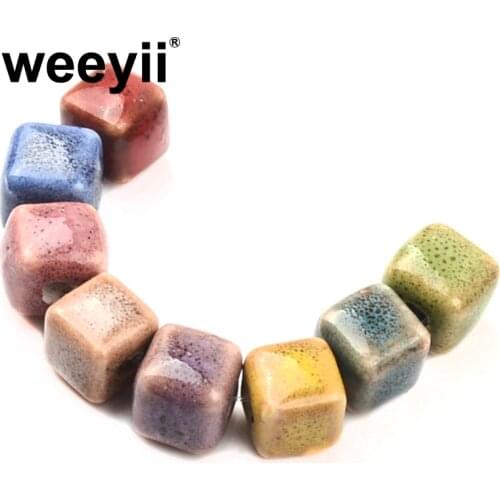 8mm Colorful Unique Retro Ceramic Beads For Jewelry Making Retro bracelet Jewelery DIY Handmade Accessories