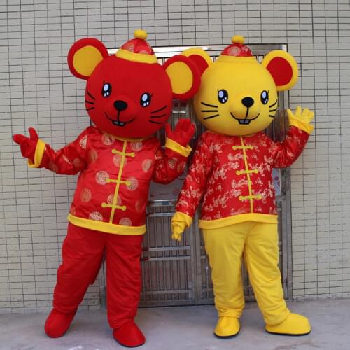 High Quality Mouse Mascot Costumes 8 Style Cartoon Apparel Halloween Christmas New Year Carvinal Party Mascot