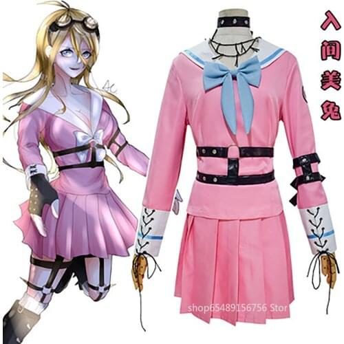 Danganronpa Miu Iruma Cosplay Costumes Dangan Ronpa Harukawa Maki Mioda Ibuki Mikan Tsumiki Koizumi Mahiru Costume Women Girl
