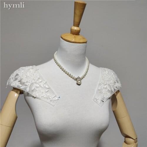 One size Womens Cap Sleeve Wedding Accessories Bridal Shoulder Straps White or Ivory