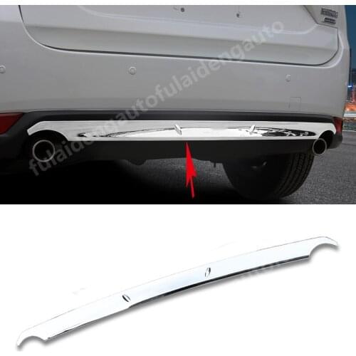 1pcs For Mazda CX-5 CX5 2017-2020 ABS Chrome Rear bumper Protector Bottom lip cover trim Car Accessories