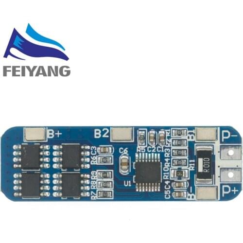 10pcs 3 series 12V 18650 Lithium battery protection board 11.1V 12.6V prevent overcharge 10A overcurrent protection hot