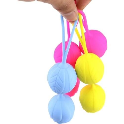 100% Silicone Female Vaginal Tightening Kegel Ben Wa Ball Of Sex Toys for Women Pelvic Floor Exerciser Ball Vibrator Masturbator