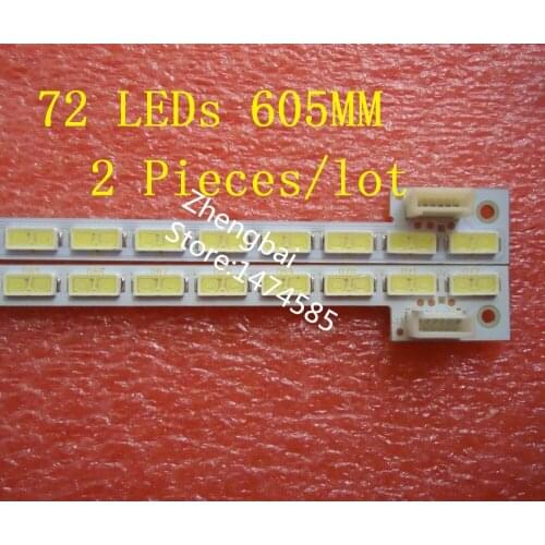 2pcs/set LED Backlight strip for 55TA04 55TA05 7030PKG T550HVD02.3 55PFL5907 55PFL5820T3 74.55T02.001-3-DX1 T550HVN01.1
