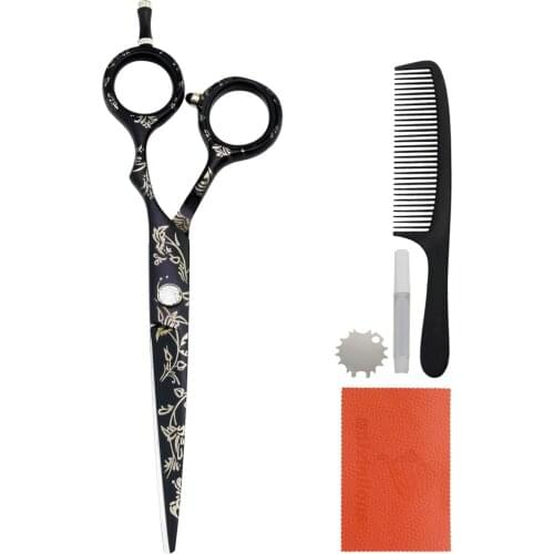 6" Japanese Hair Cutting Shears Professional Barber Kit for Hair Salon De Coiffure Thinning Scissors Hairdressing Scissors Cut