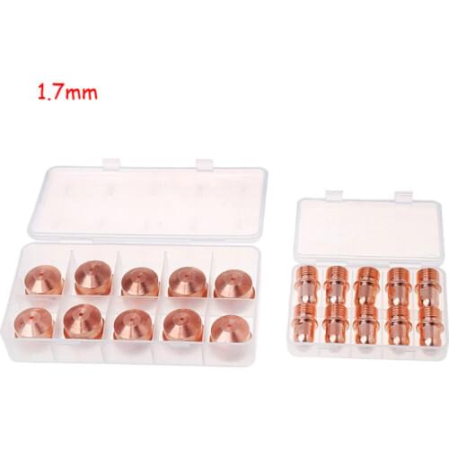A101 A141 Electrode Nozzle 1.7mm 1.4mm Plasma Cutter Torch Consumables