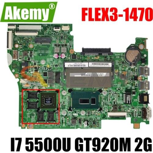 Abdo 448.03N03.001M for Lenovo FLEX3-1470 YOGA 500-14IBD notebook motherboard CPU i7 5500U GT920M 2G DDR3 100% test work