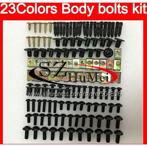Fairing bolts full screw kit For HONDA CBR1000RR 04 05 06 07 CBR1000 RR CBR 1000 RR 2004 2005 2006 Windscreen bolt screws Nuts